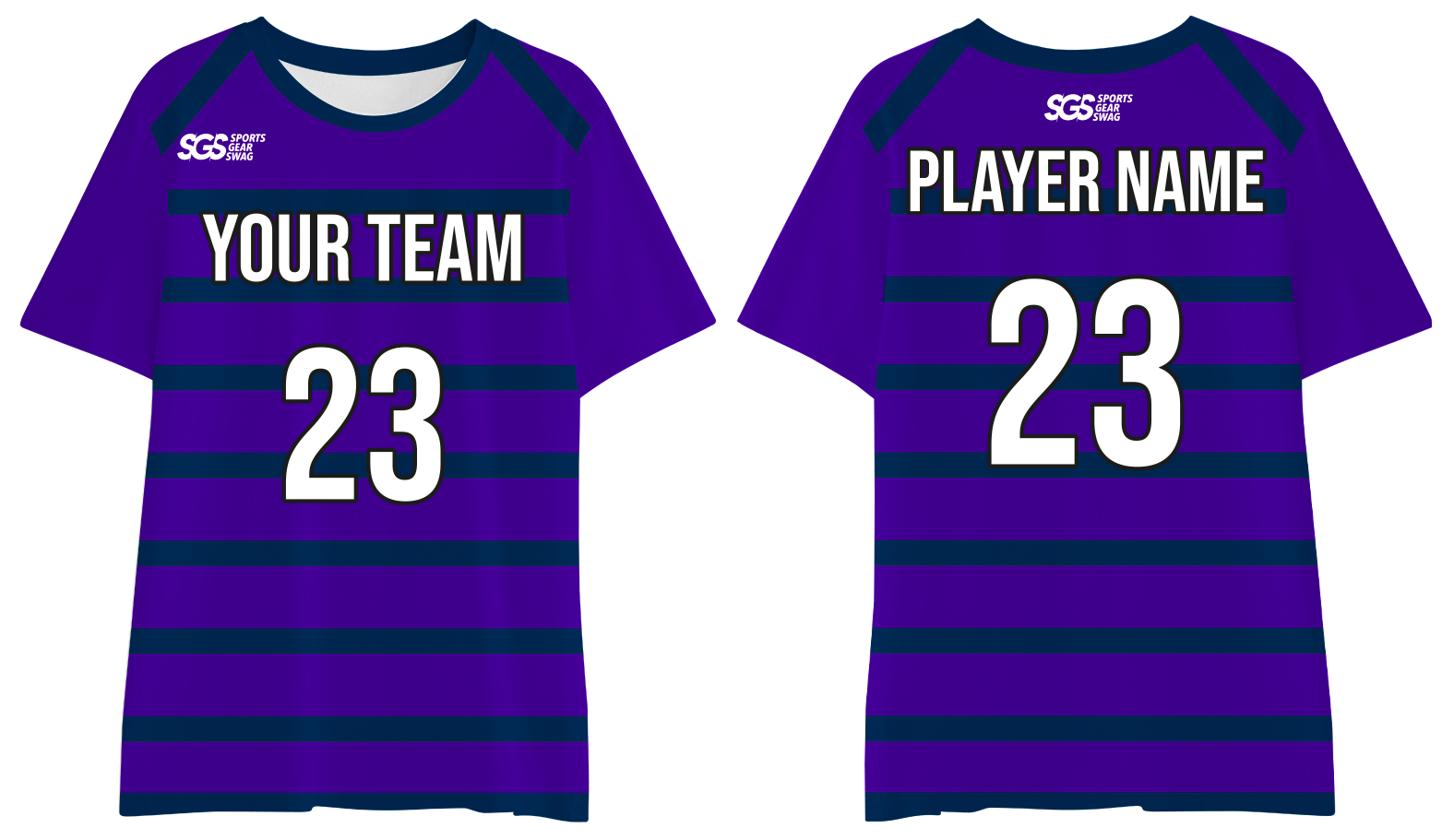 Custom moisture wicking  ultra violet adult youth unisex shirt - Jersey