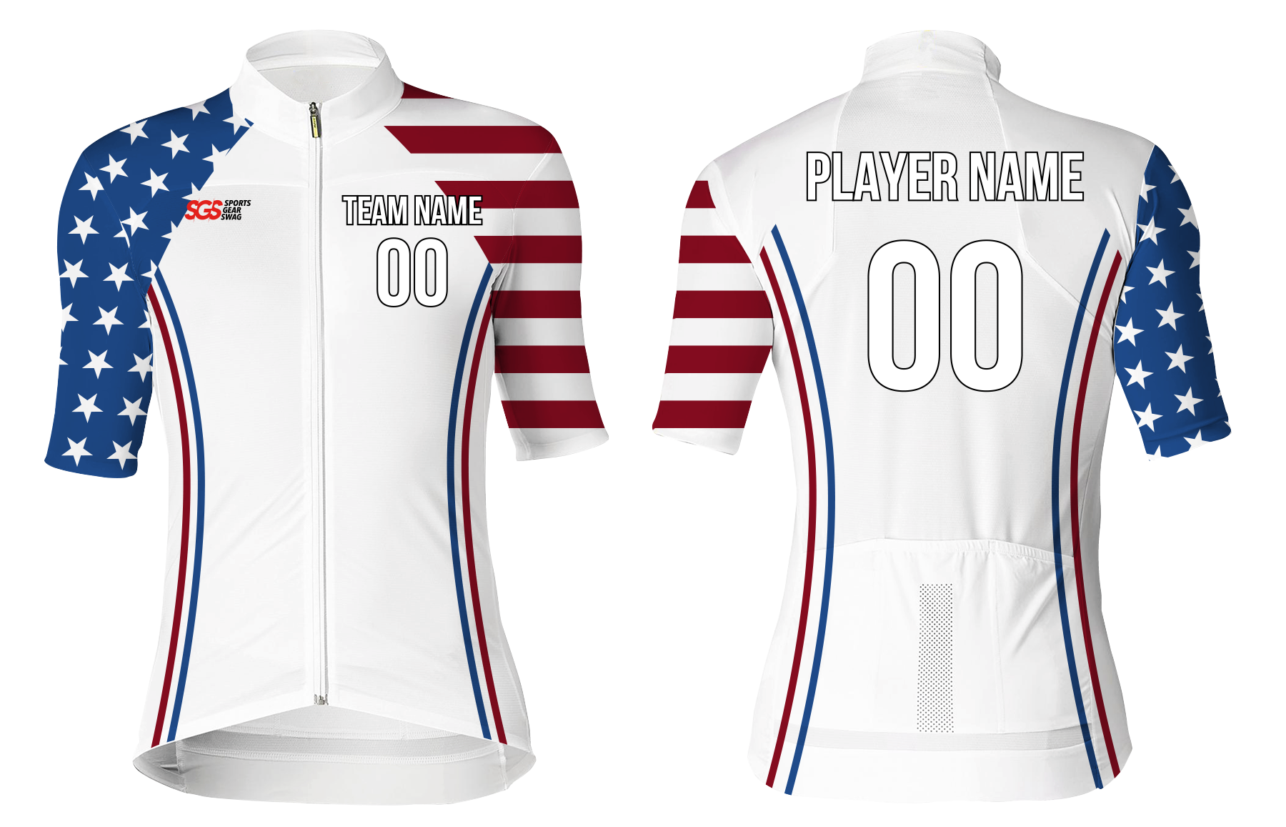 Custom cycling short sleeve adult youth unisex united riders - Jersey