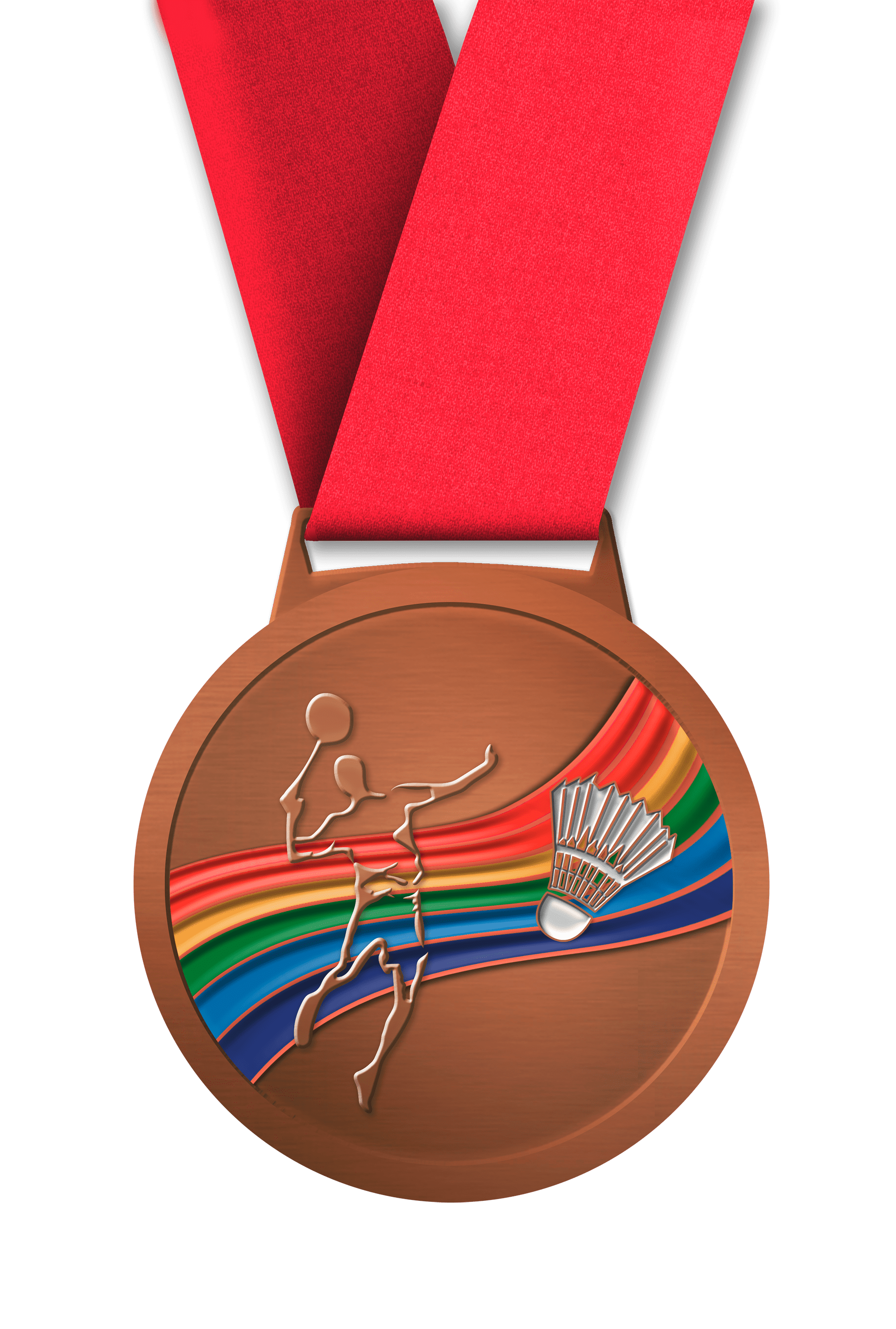 Badminton  medals award - Medals-awards
