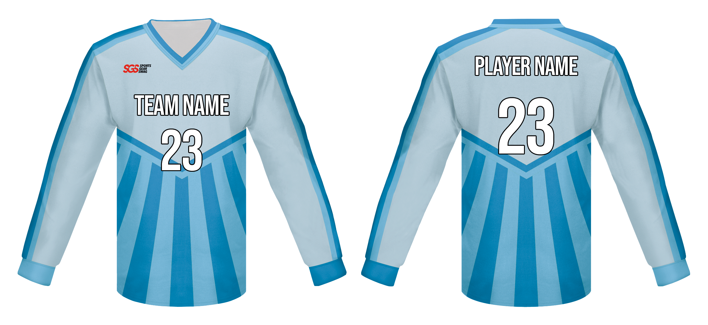 Custom slanting lines adult youth unisex cheerleading long sleeve jersey - Jersey
