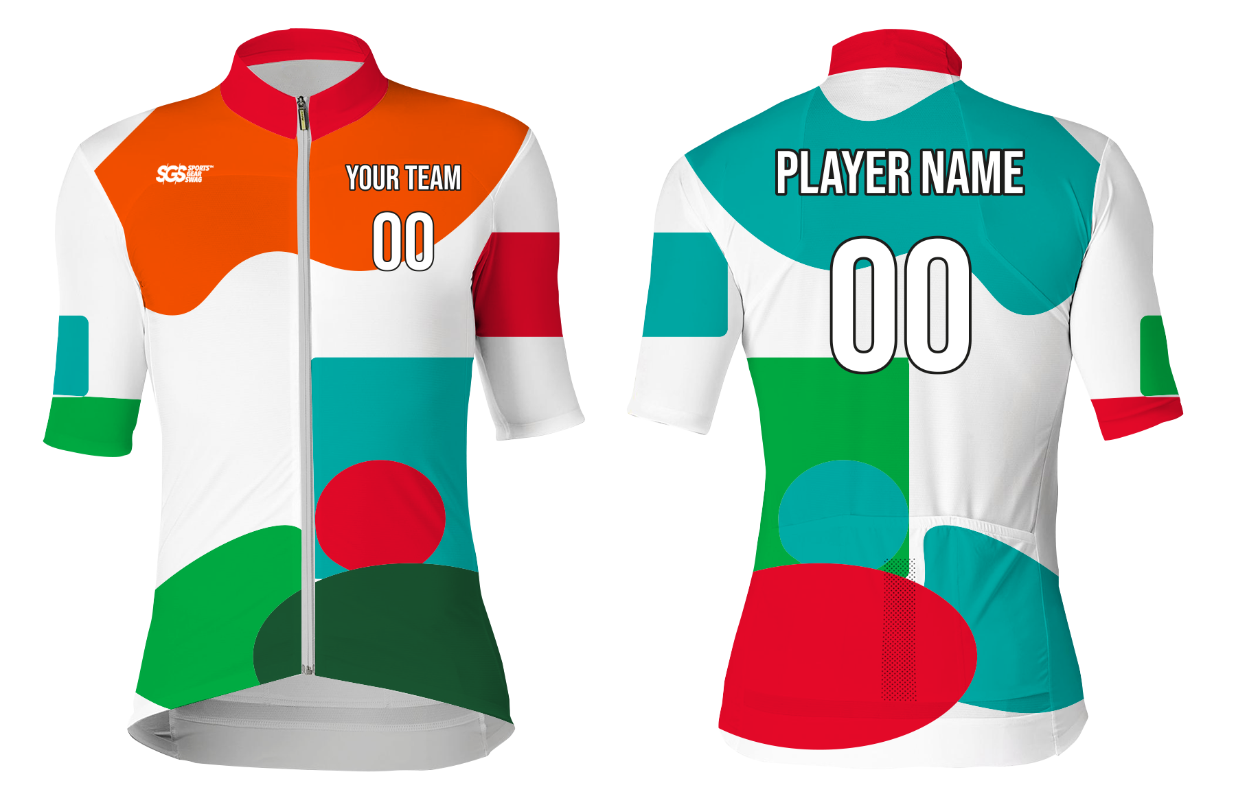 Custom sublime adult youth unisex cycling short sleeve - Jersey