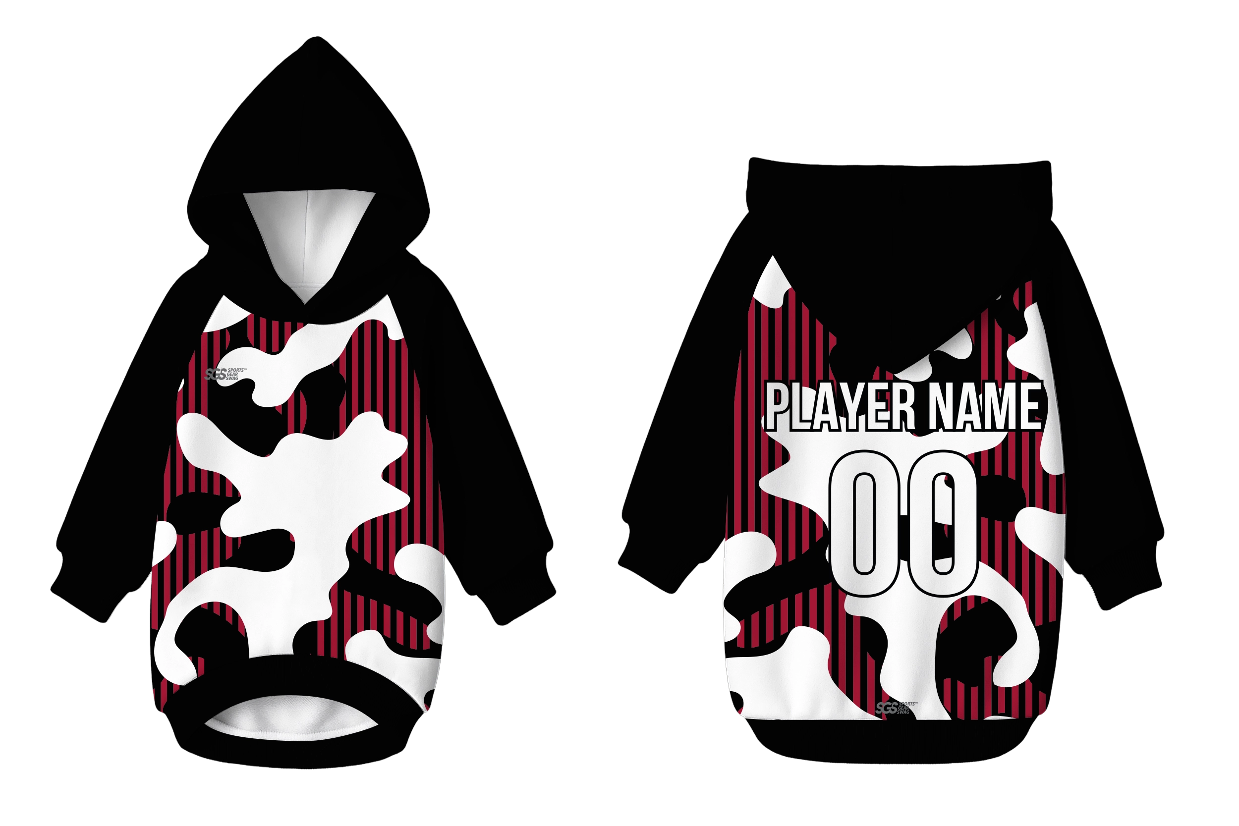 Custom pet hoodie woodland camo - Pets-hoodie