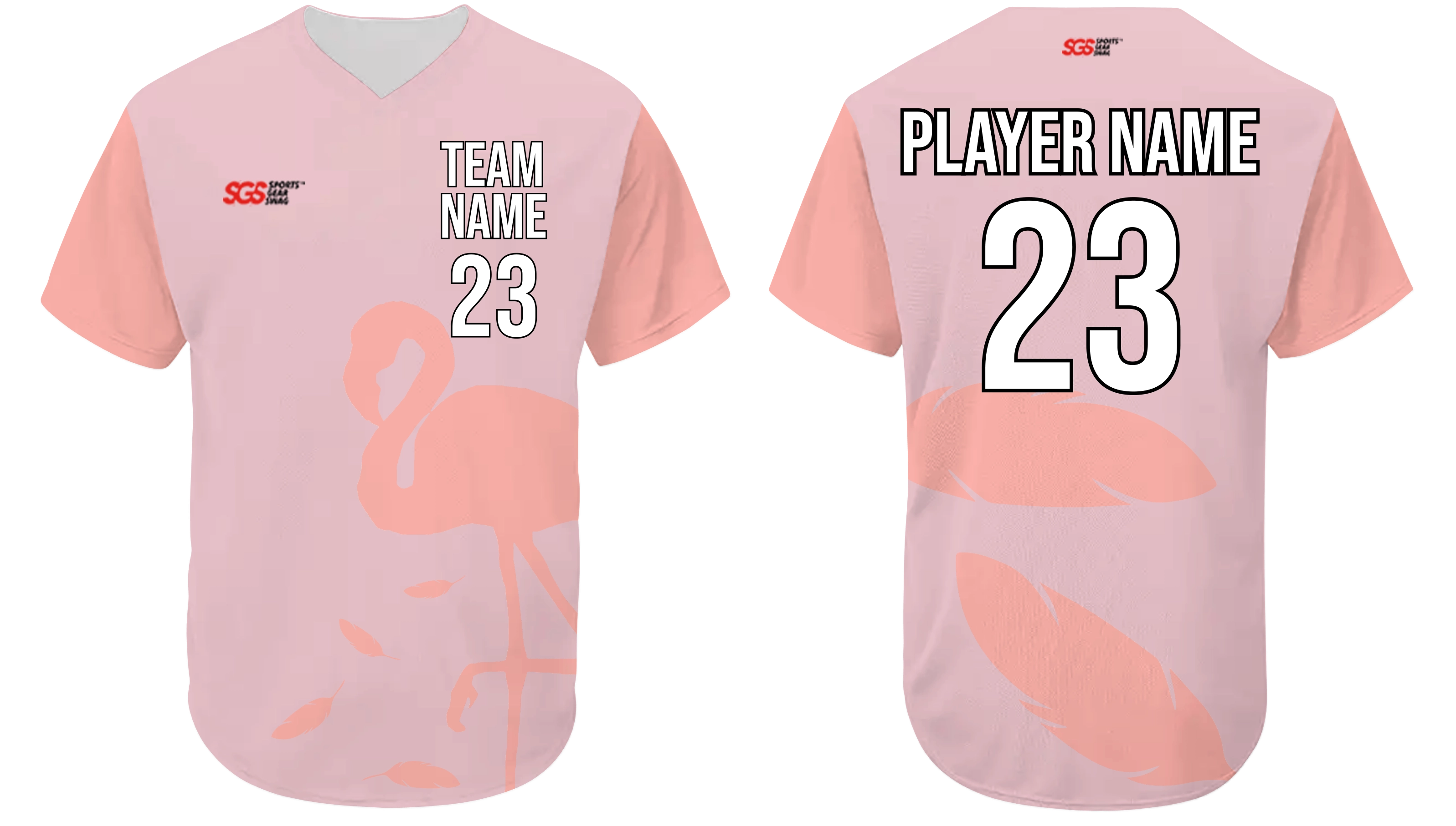 Custom great egrets three button adult youth unisex baseball jersey - Jersey
