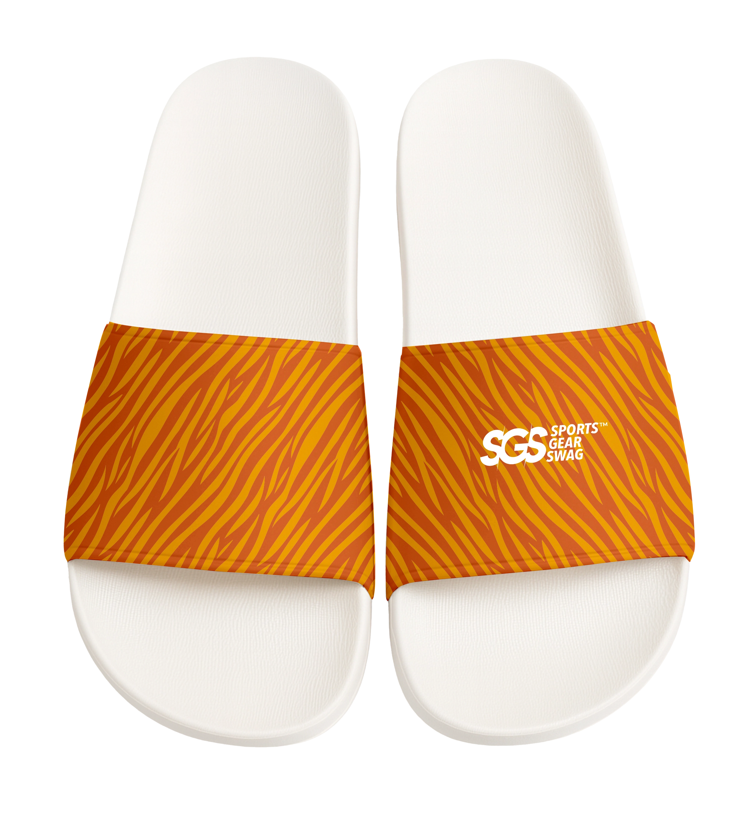 Custom slides white unisex savage - Slides