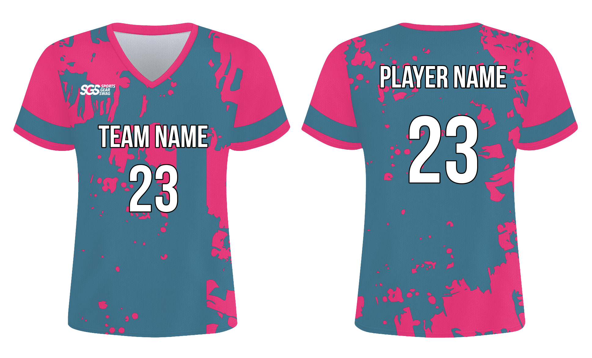 Custom pastel abstract adult youth soccer jersey - Jersey
