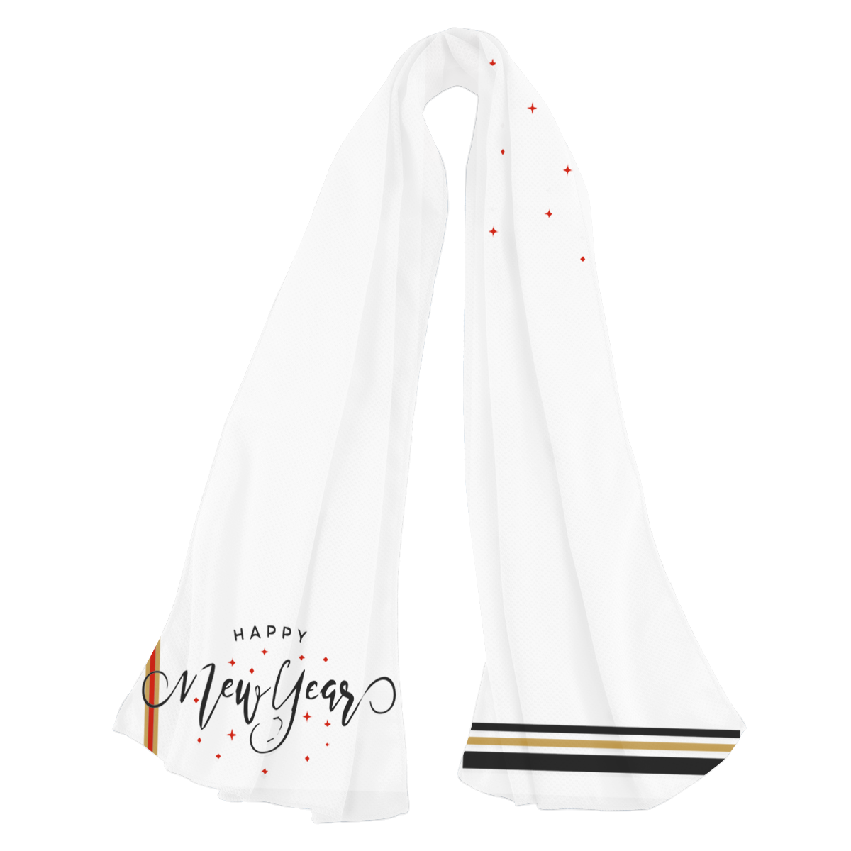 Custom new years holiday cooling towel - Towel