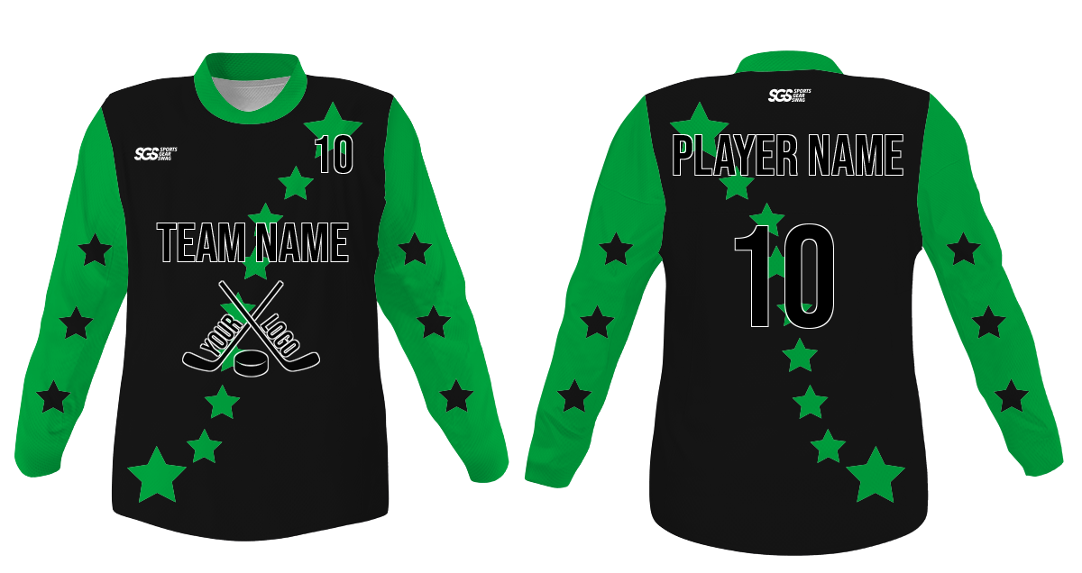 Custom bright stars adult youth unisex hockey jersey - Jersey
