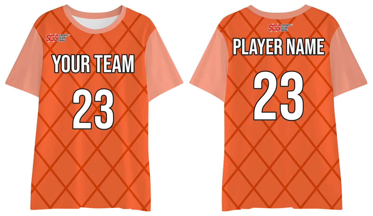 Custom moisture wicking pattern adult youth unisex shirt - Jersey