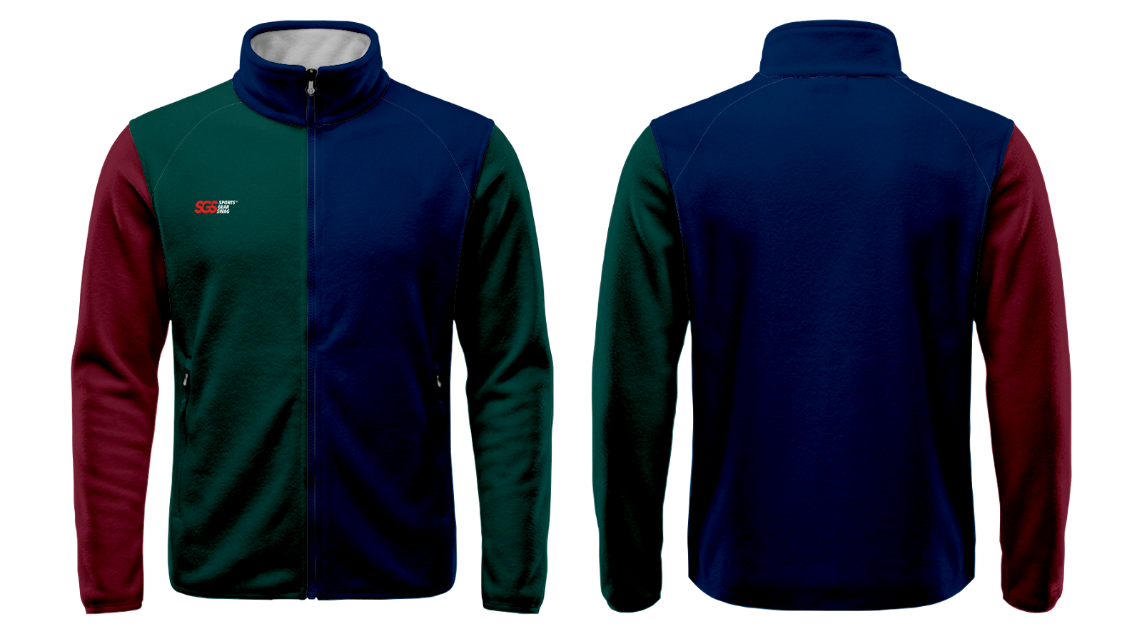 Custom fleece jacket adult youth unisex comfort flow - Fleece-jacket