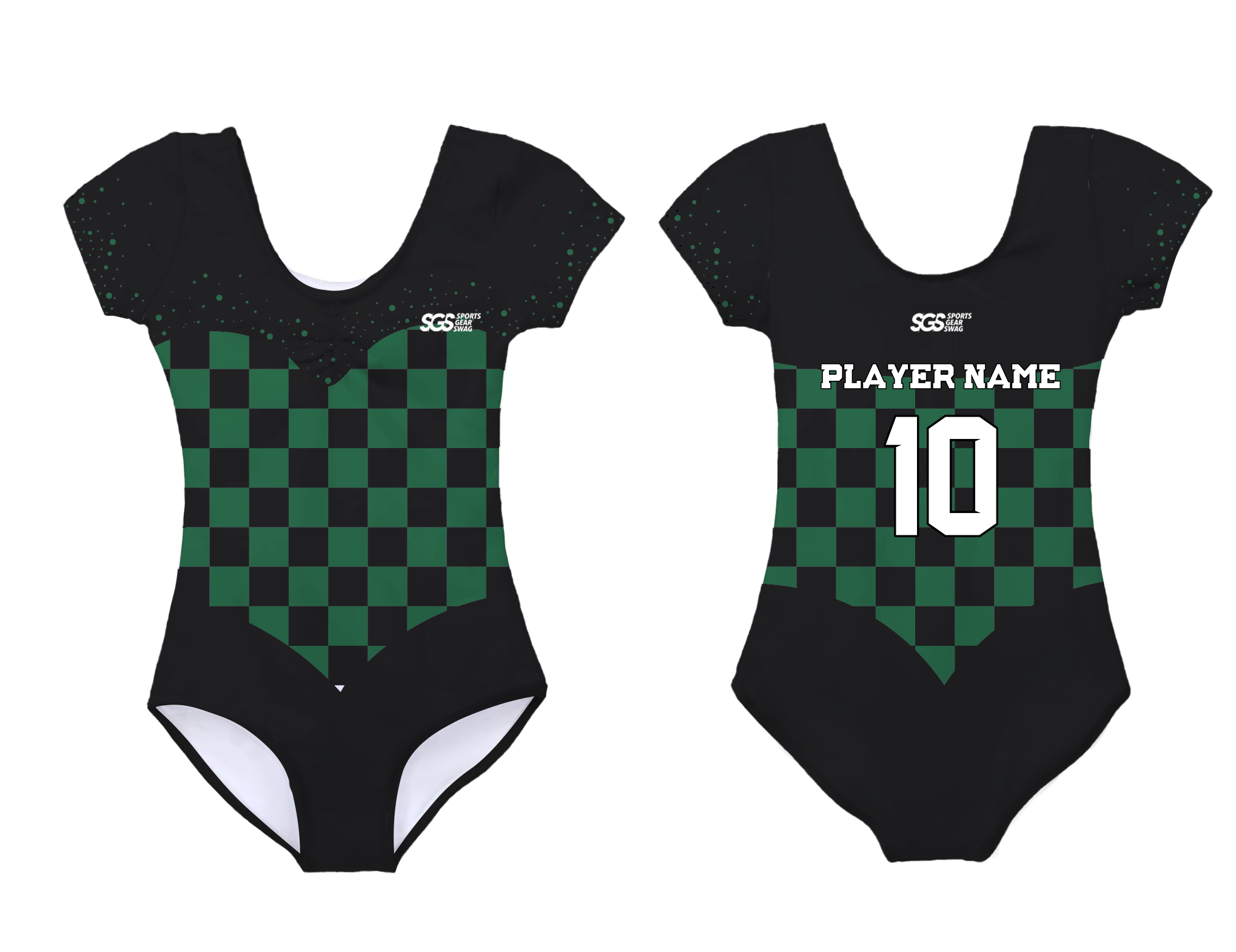 Custom short sleeve  gymnastic uniform adult youth tanjiro weave - Gymnastics-uniforms