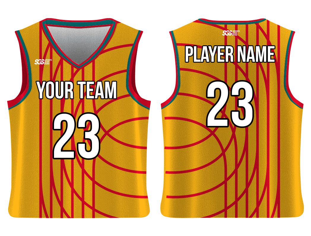 Custom basketball net print adult youth unisex basketball jersey - reversible uniform - Jersey