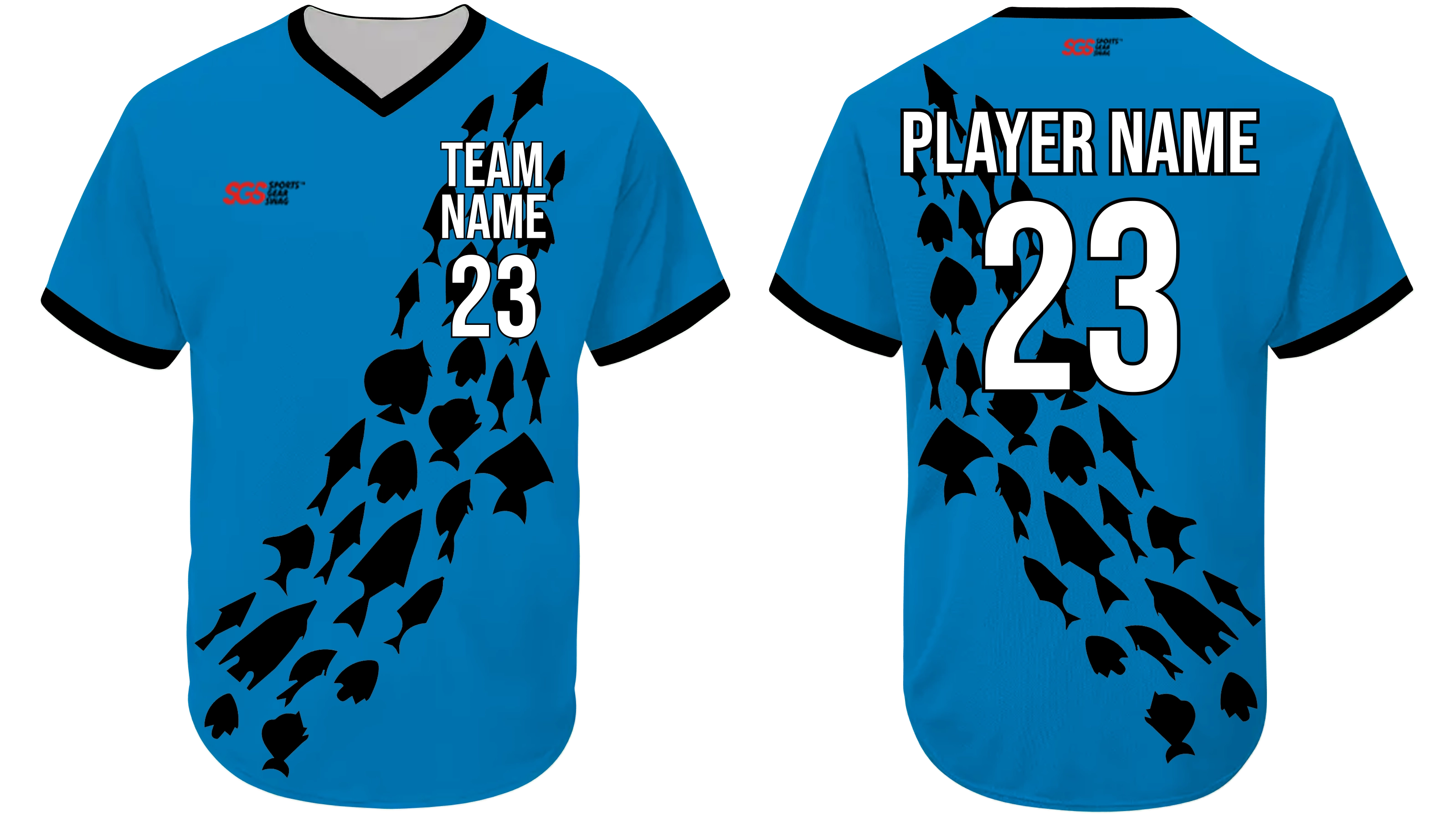 Custom  decent no button adult youth unisex baseball jersey - Jersey