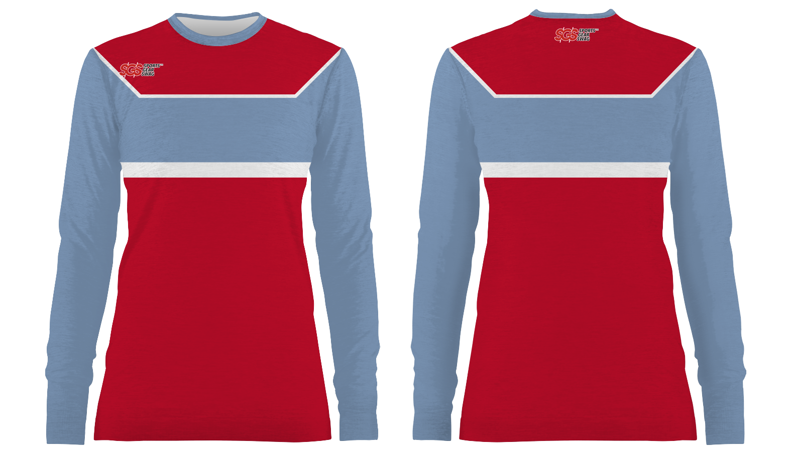 Custom blocks solids adult youth unisex long sleeves soccer jerseys - Jersey
