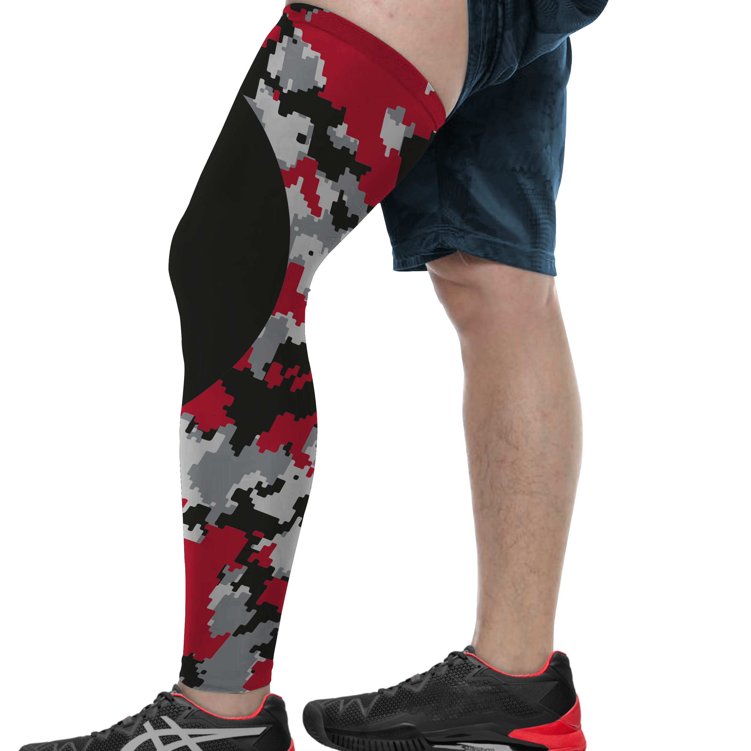 Custom knee camo adult youth unisex full leg sleeve - Leg-sleeve