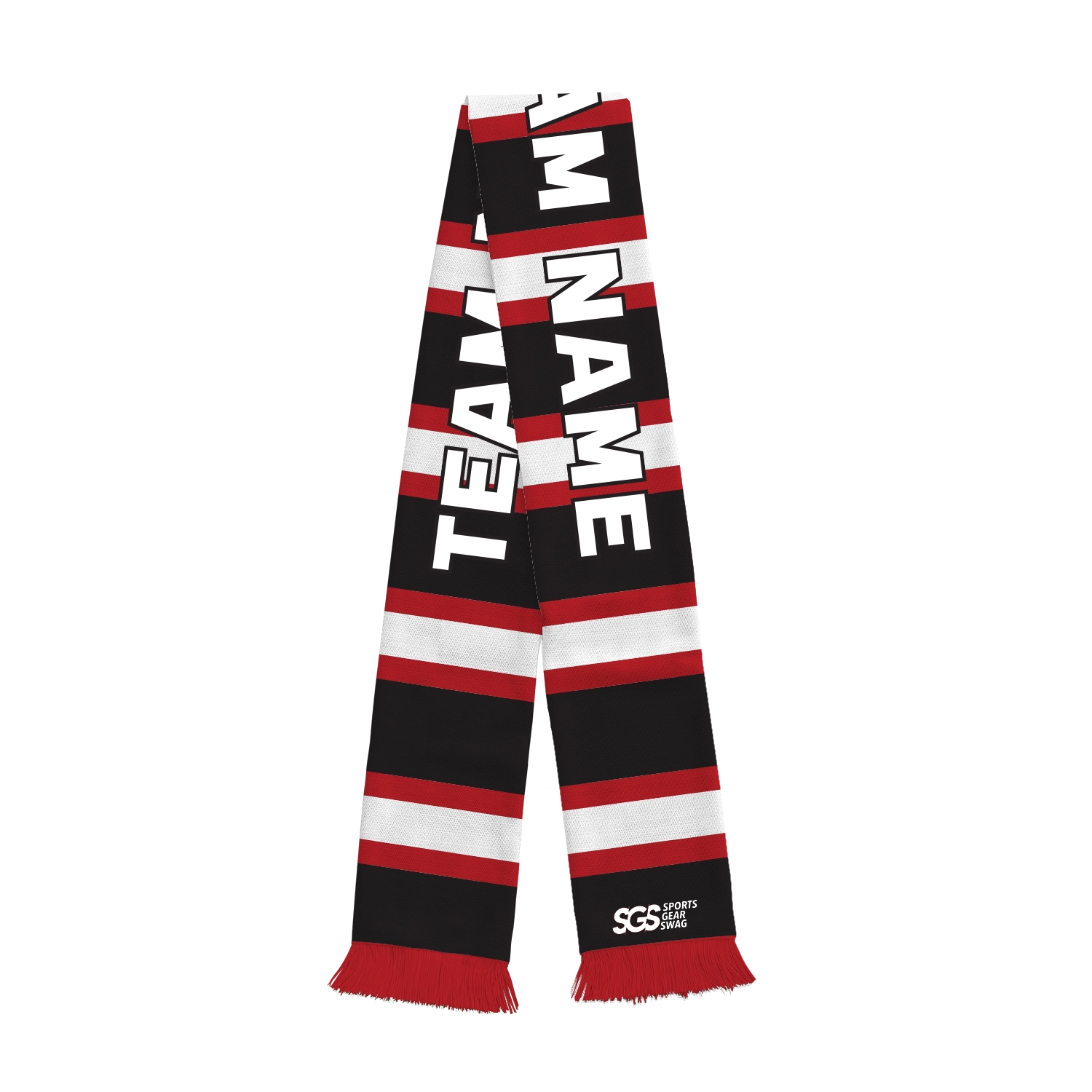Custom fan scarf redline wave - Fan-scarves