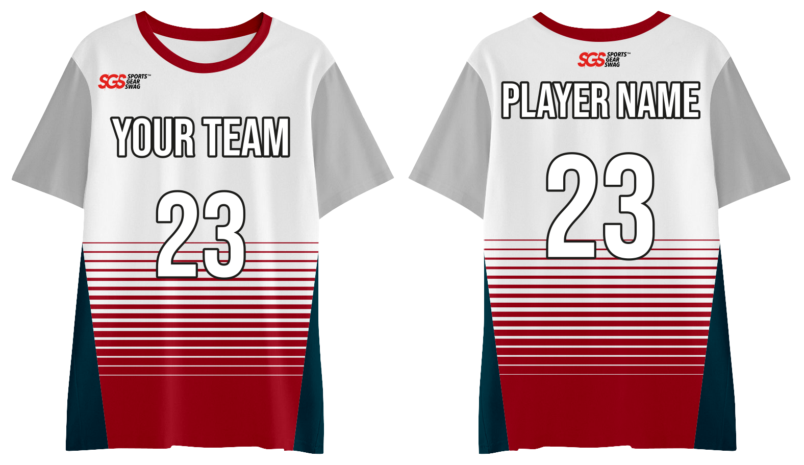 Custom moisture-wicking simple adult youth unisex shirt - Pickleball-jerseys