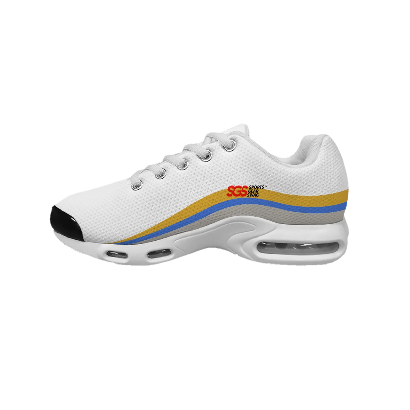 Custom air cushion shoes white streetwear - Air-cushion-shoes