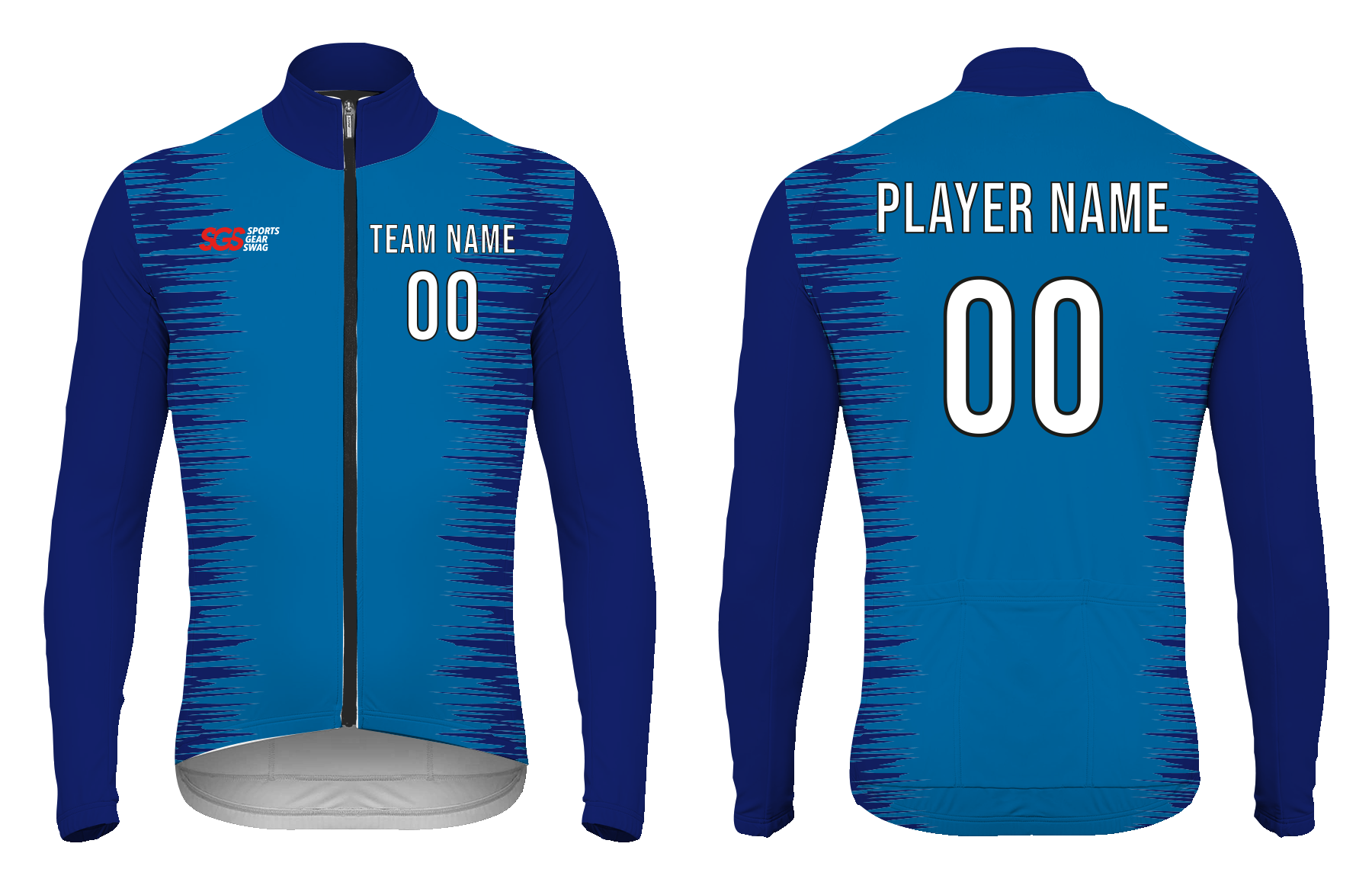 Custom fabulous design adult youth unisex cycling long sleeve - Jersey