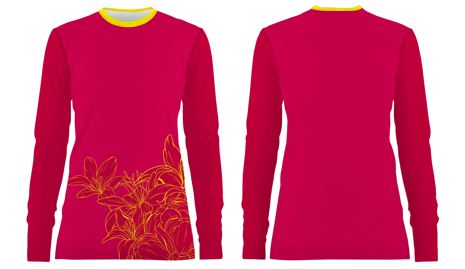 Custom bottom design adult youth unisex long sleeve shirt-shooting shirts - Shirt-long-sleeve
