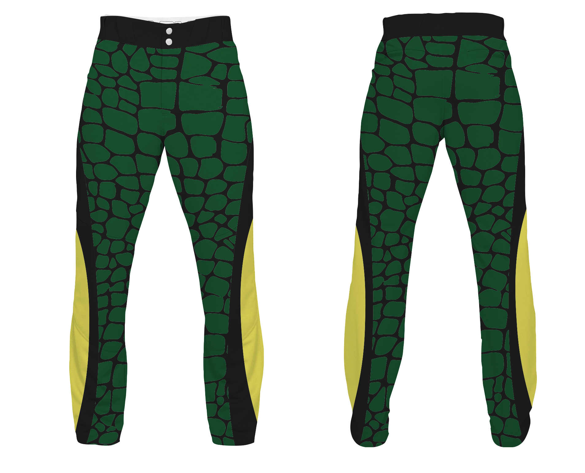Custom reptile animal adult youth unisex softball pants - Softball-pants