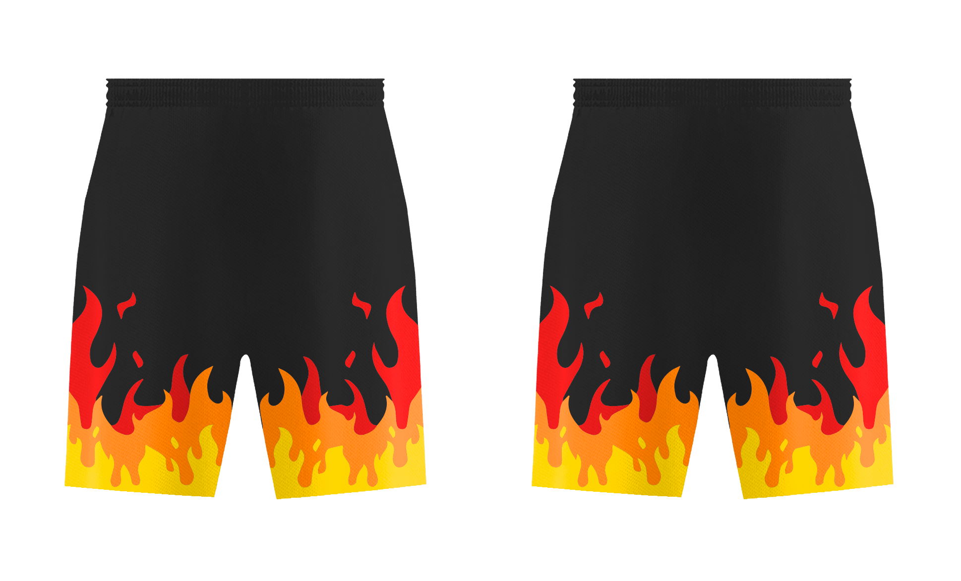 Custom Flame Nature Adult Youth Soccer Jersey - JERSEY