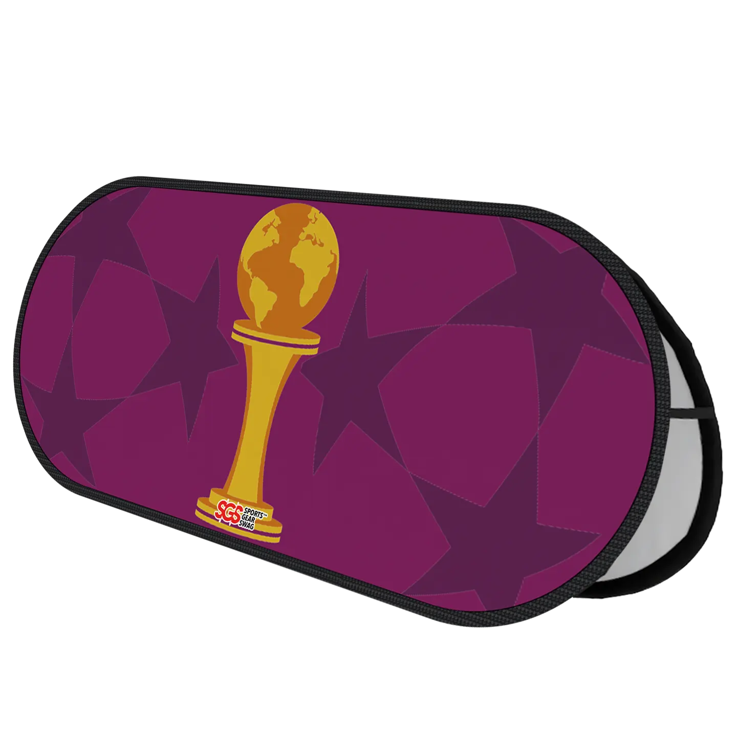 Custom popup banner trophy award gold horizontal - Popup-banners