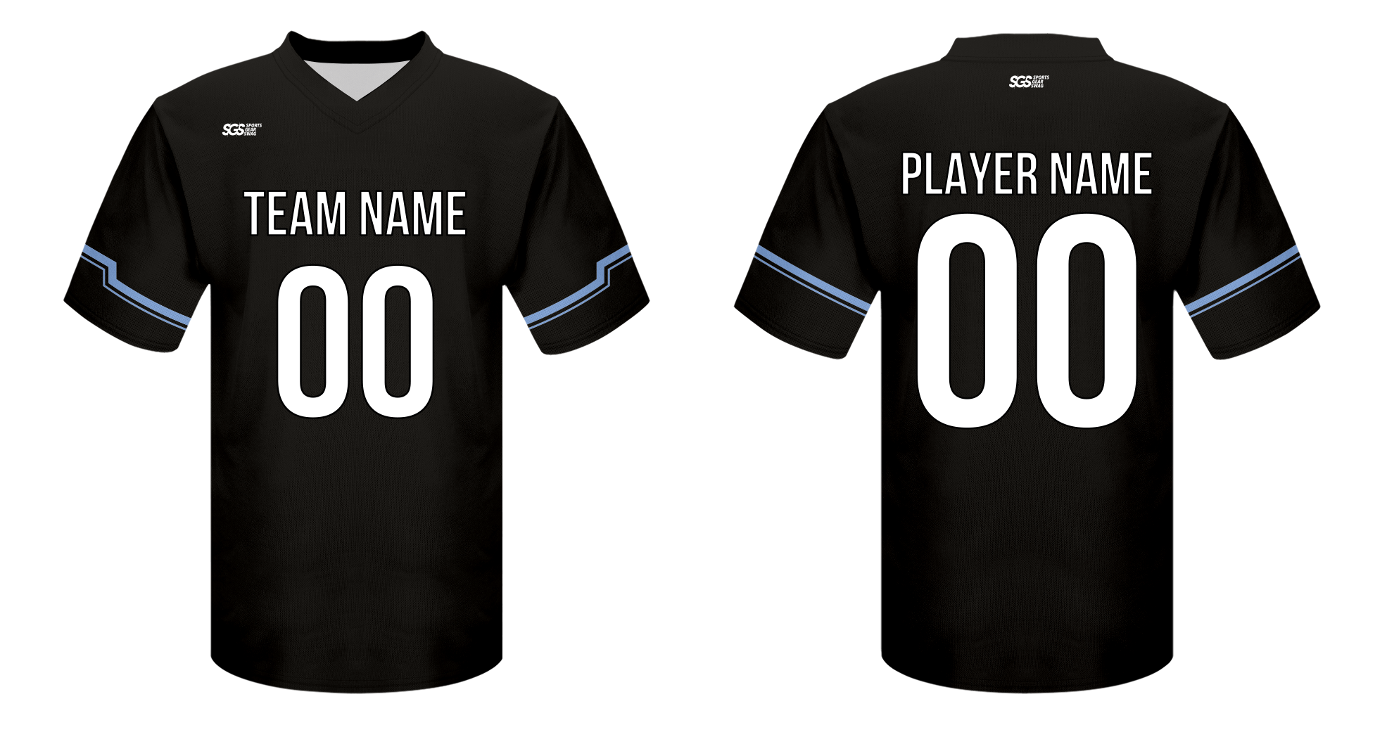 Custom football jersey adult youth unisex dark pitch - Jersey