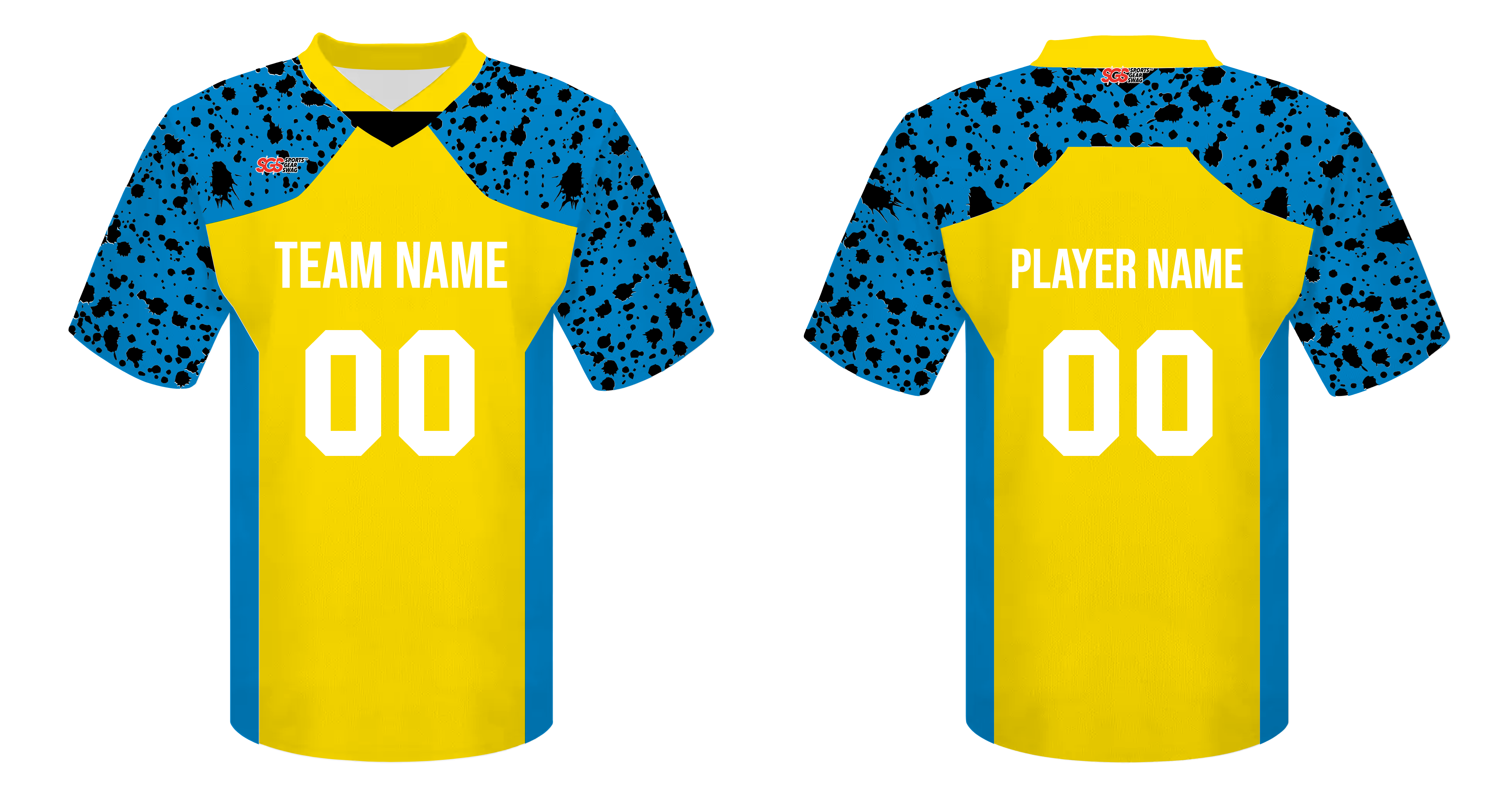 Custom paint mark abstract adult youth unisex football jersey - Jersey