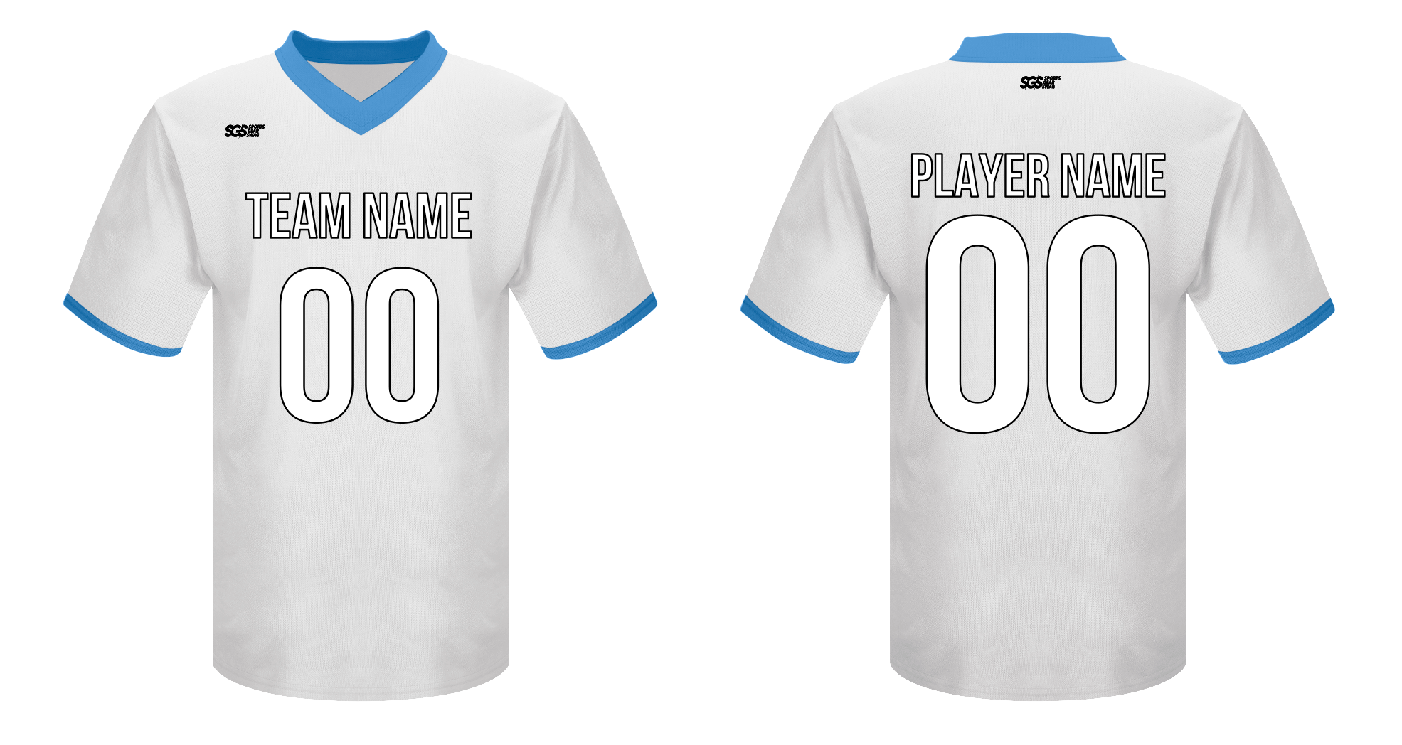 Custom football jersey adult youth unisex polar ice - Jersey