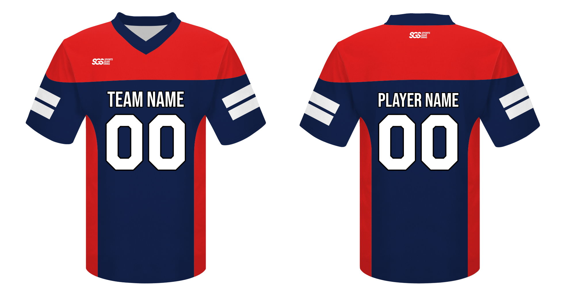 Custom majestic design adult youth unisex football jersey - Jersey