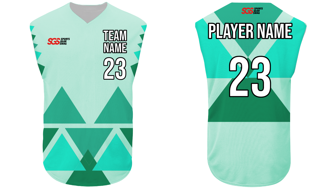 Custom triangular shape design sleeveless adult youth unisex softball jersey - Jersey