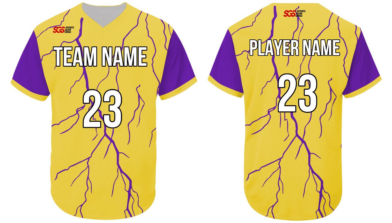 Custom sublime no button adult youth unisex baseball jersey - Jersey