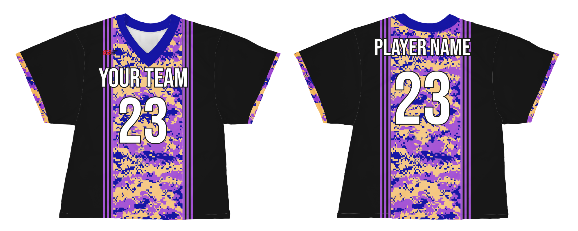 Custom extravagant design adult youth unisex lacrosse jersey - Jersey