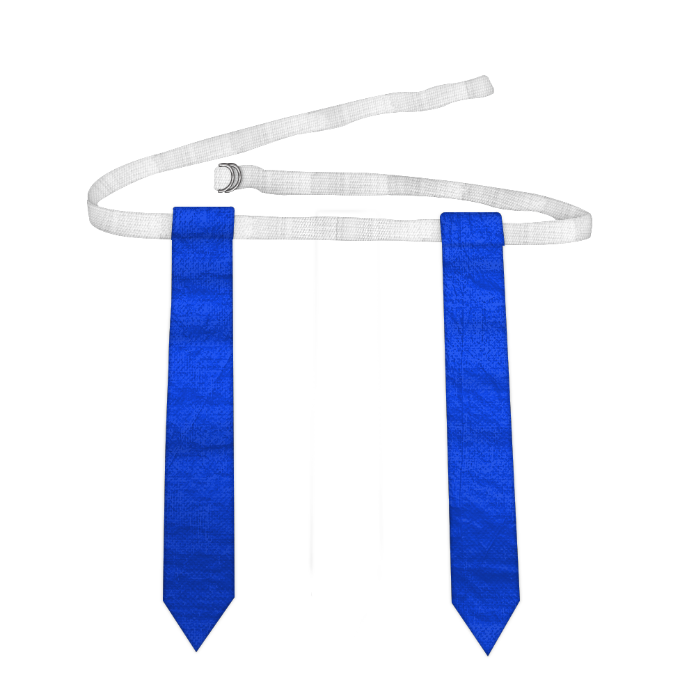 Blue 1  flag football belts - Flag-football-belts