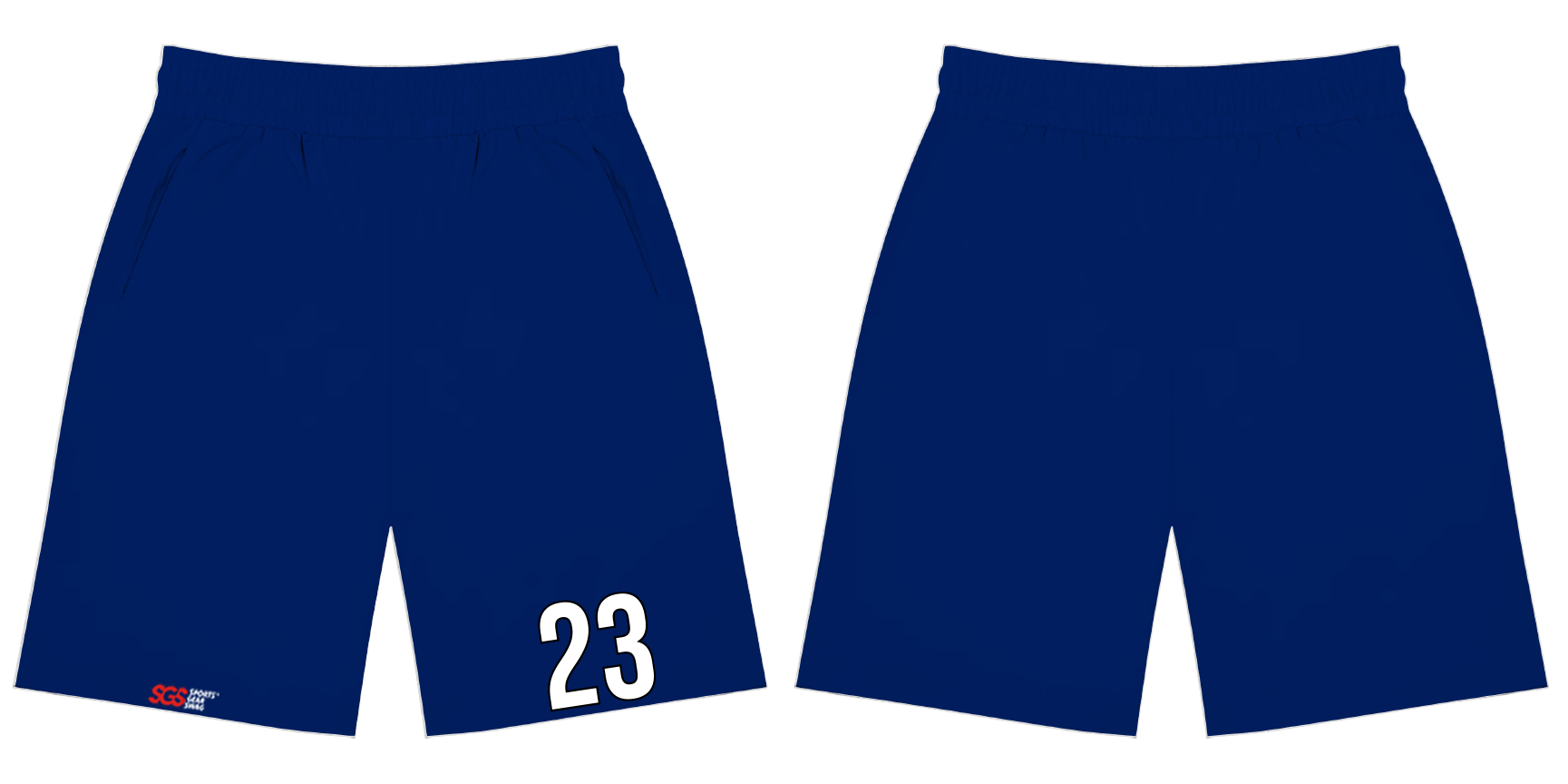 Custom solid plain adult youth unisex shorts - Short