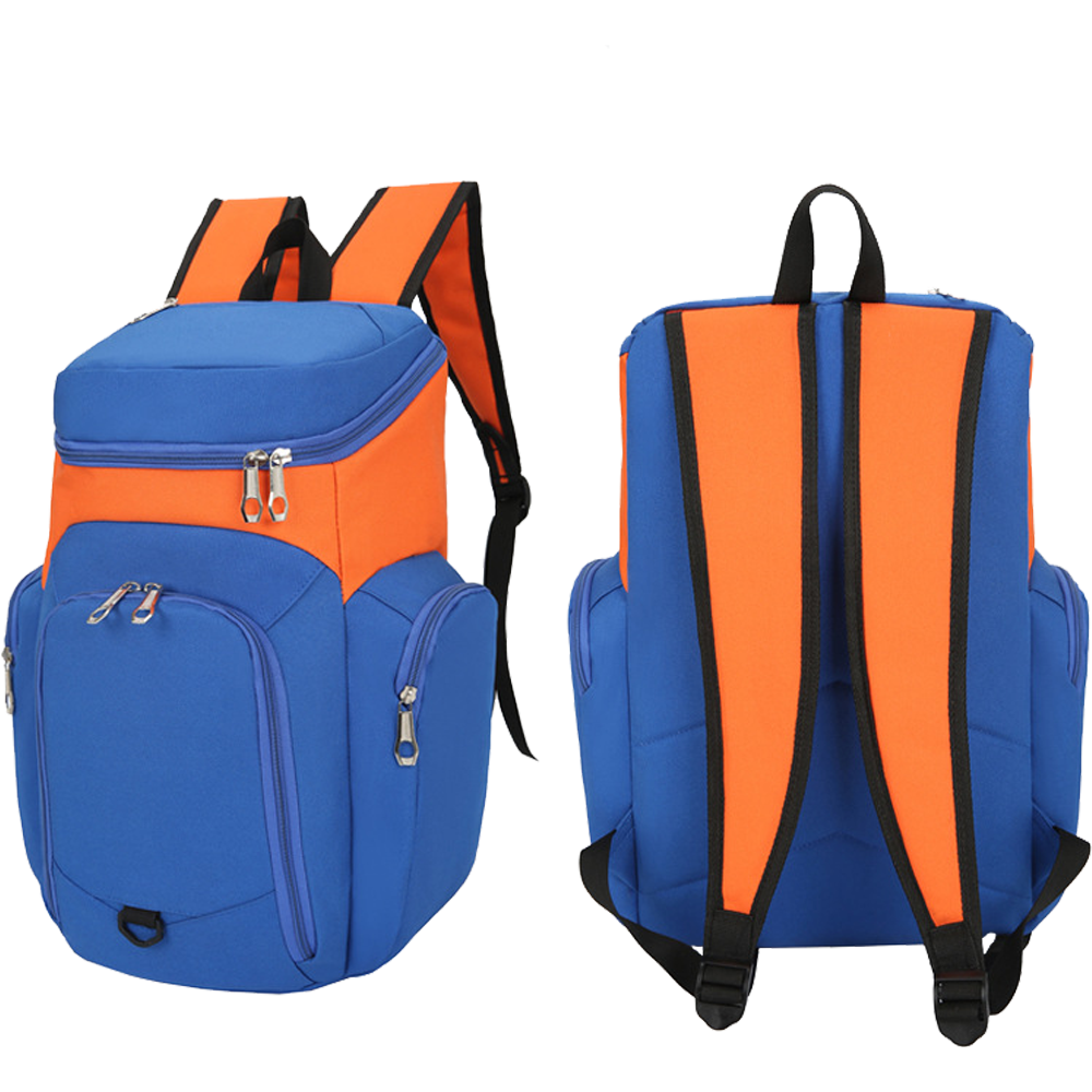 Blue & orange  backpacks - Backpacks