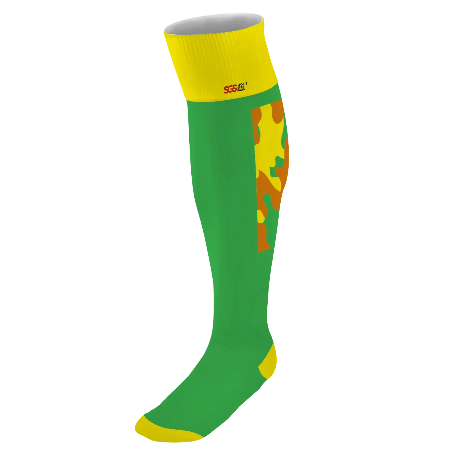 Custom soccer socks adult youth unisex jungle hunt - Socks