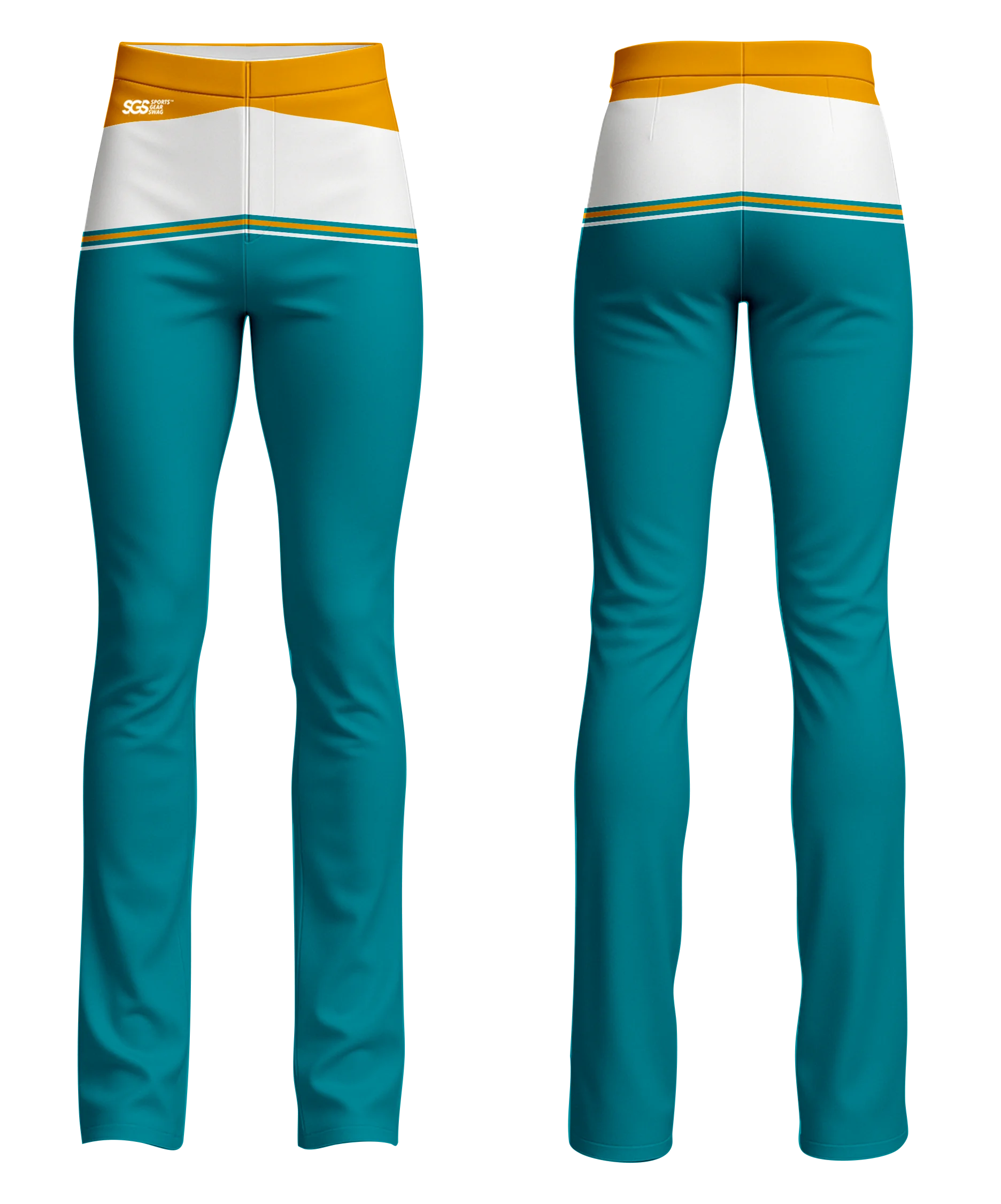 Custom figure skating pants adult youth unisex velour vibe - Figure-skating-pants
