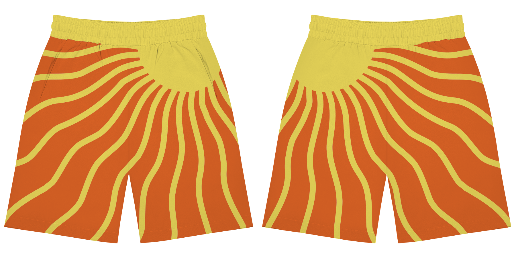 Custom sun style adult youth unisex shorts - Track-shorts