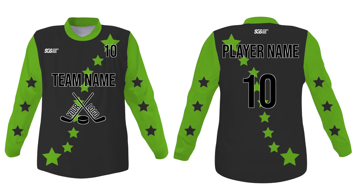 Custom bright stars adult youth unisex hockey jersey - Jersey