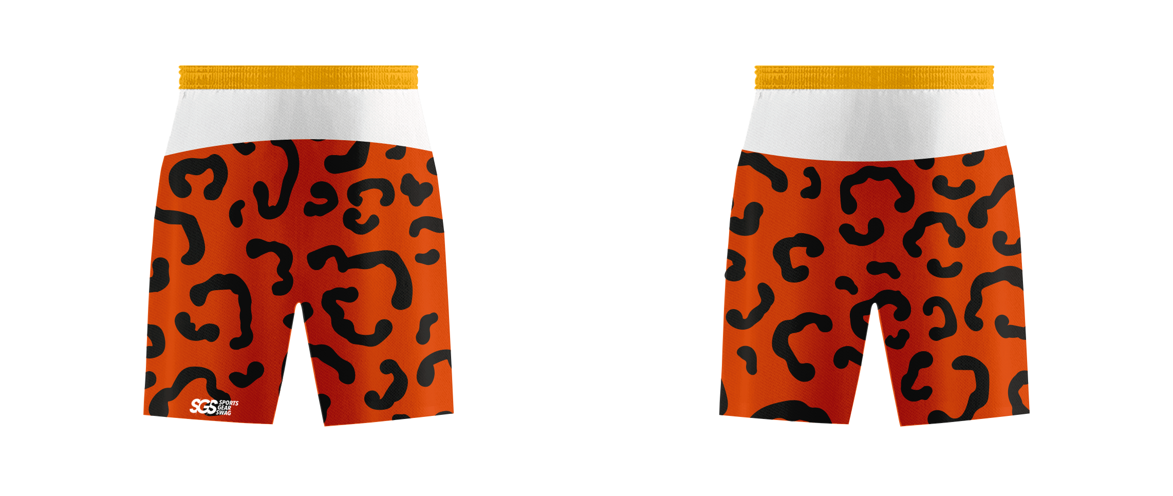 Custom cheetah animal adult youth unisex cheerleading shorts - Cheerleading-shorts