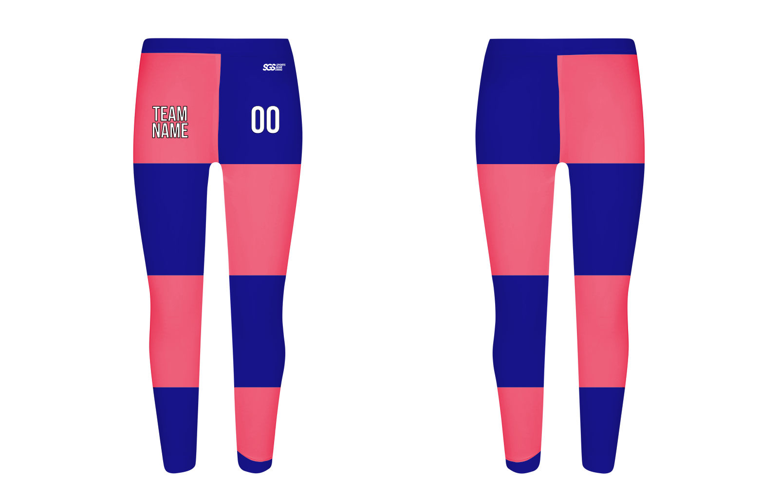 Custom quadrangle spandex adult youth leggings - Legging