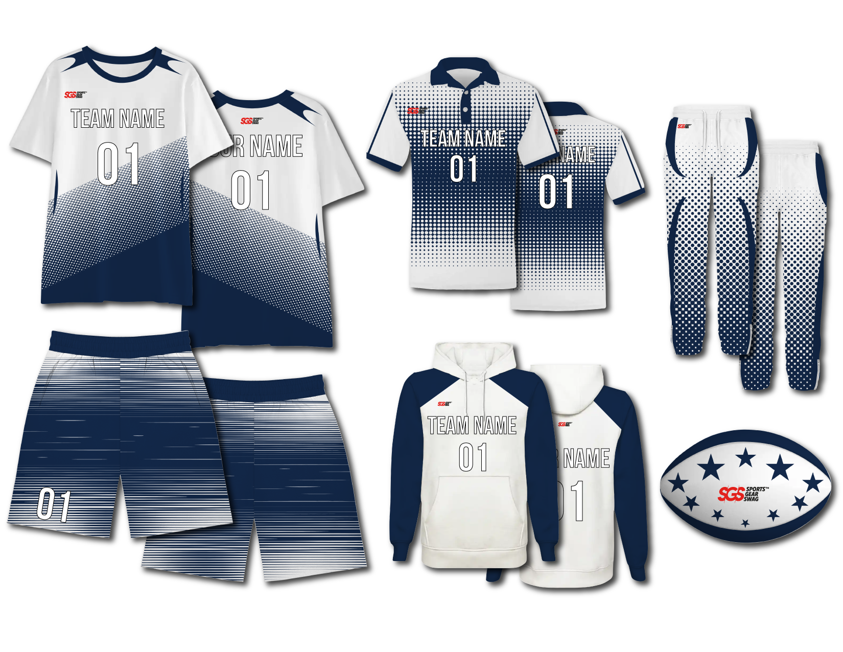 Custom moisture-wicking diagonal sections adult youth unisex shirt - Rugby-jerseys