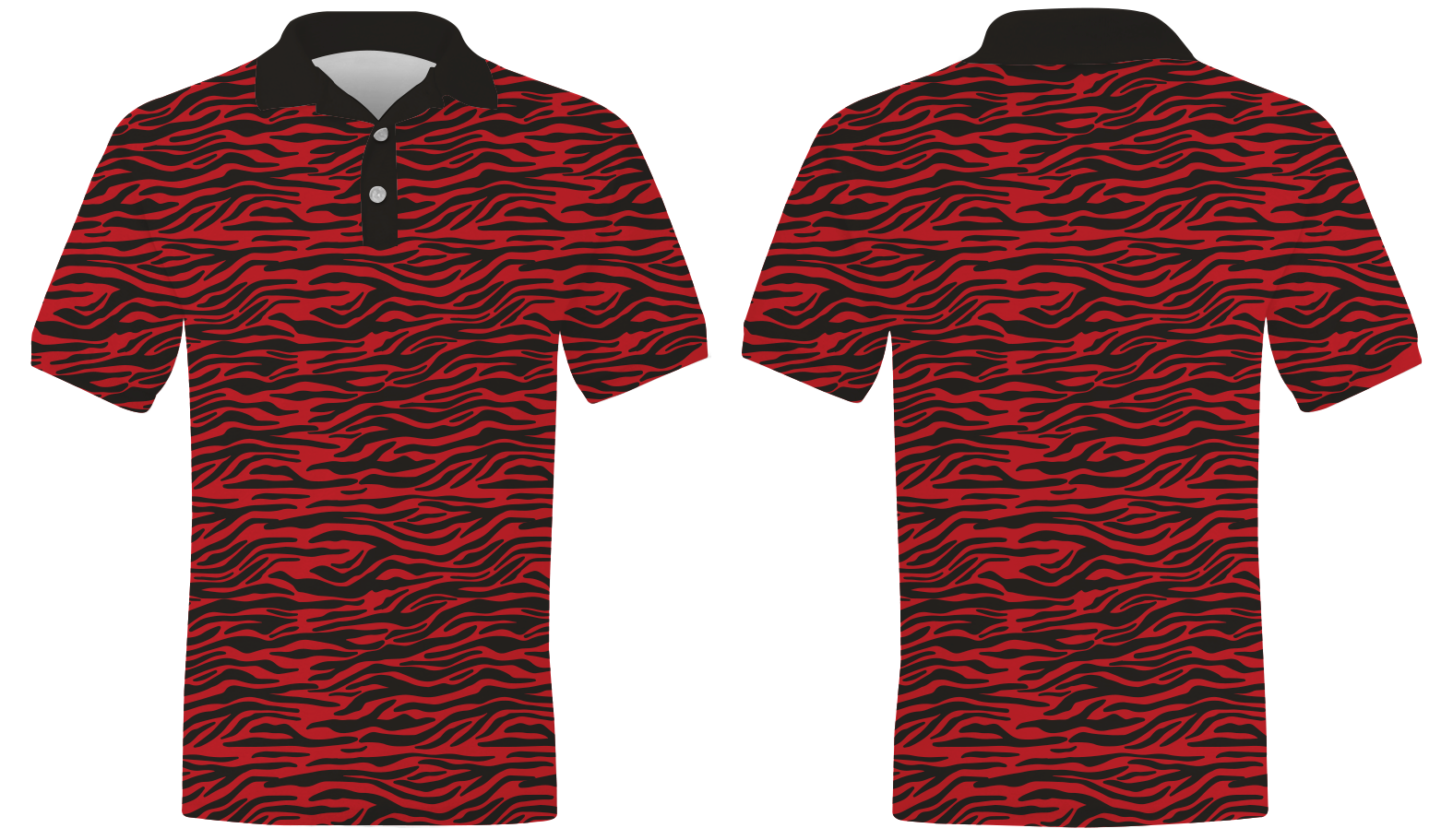 Custom tiger skin adult youth unisex polo - Shirt-polo