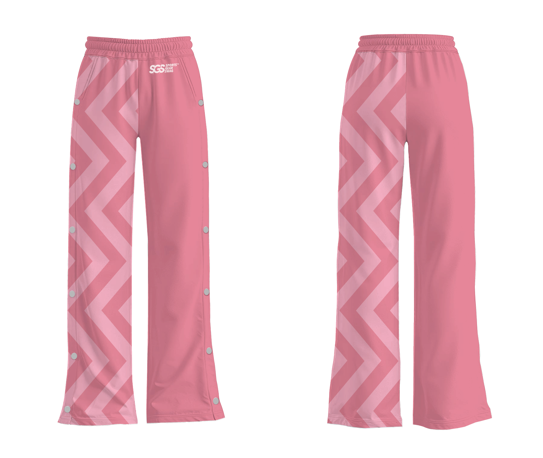 Custom breakaway wide leg pants adult youth unisex bloom - Wide-leg-pants