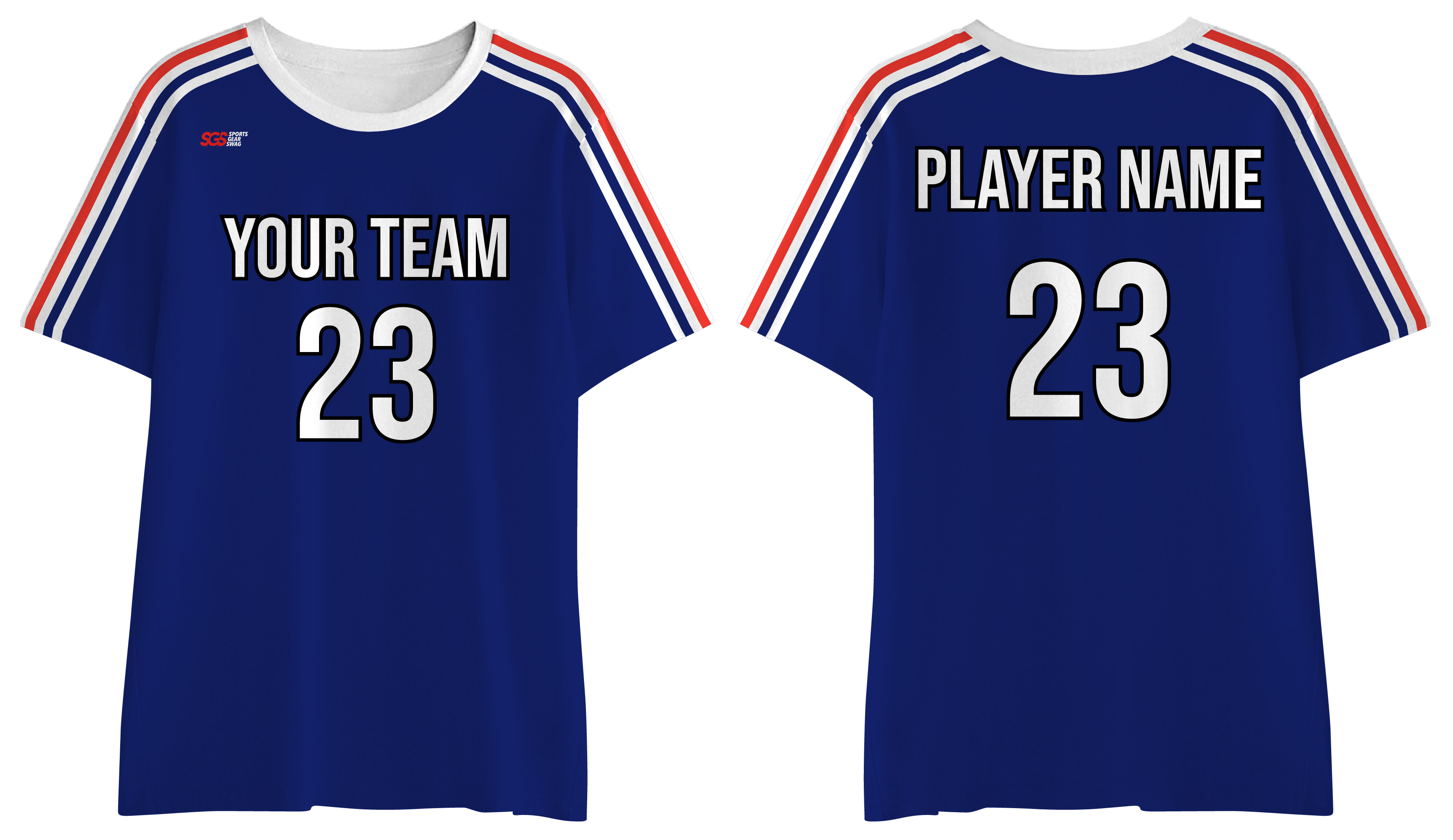 Custom badminton shirt adult youth unisex french flair - Jersey