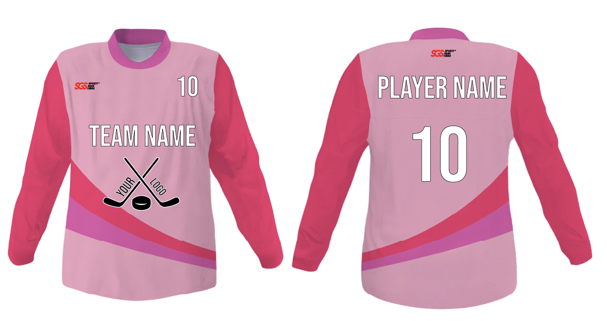 Custom slide line adult youth unisex hockey jersey - Jersey