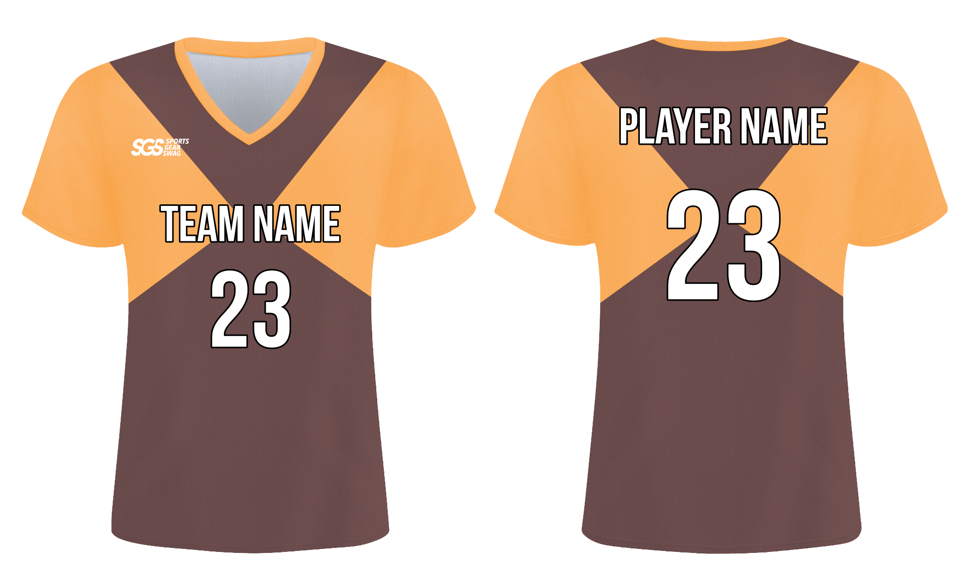 Custom semi cross solids adult youth soccer jersey - Jersey