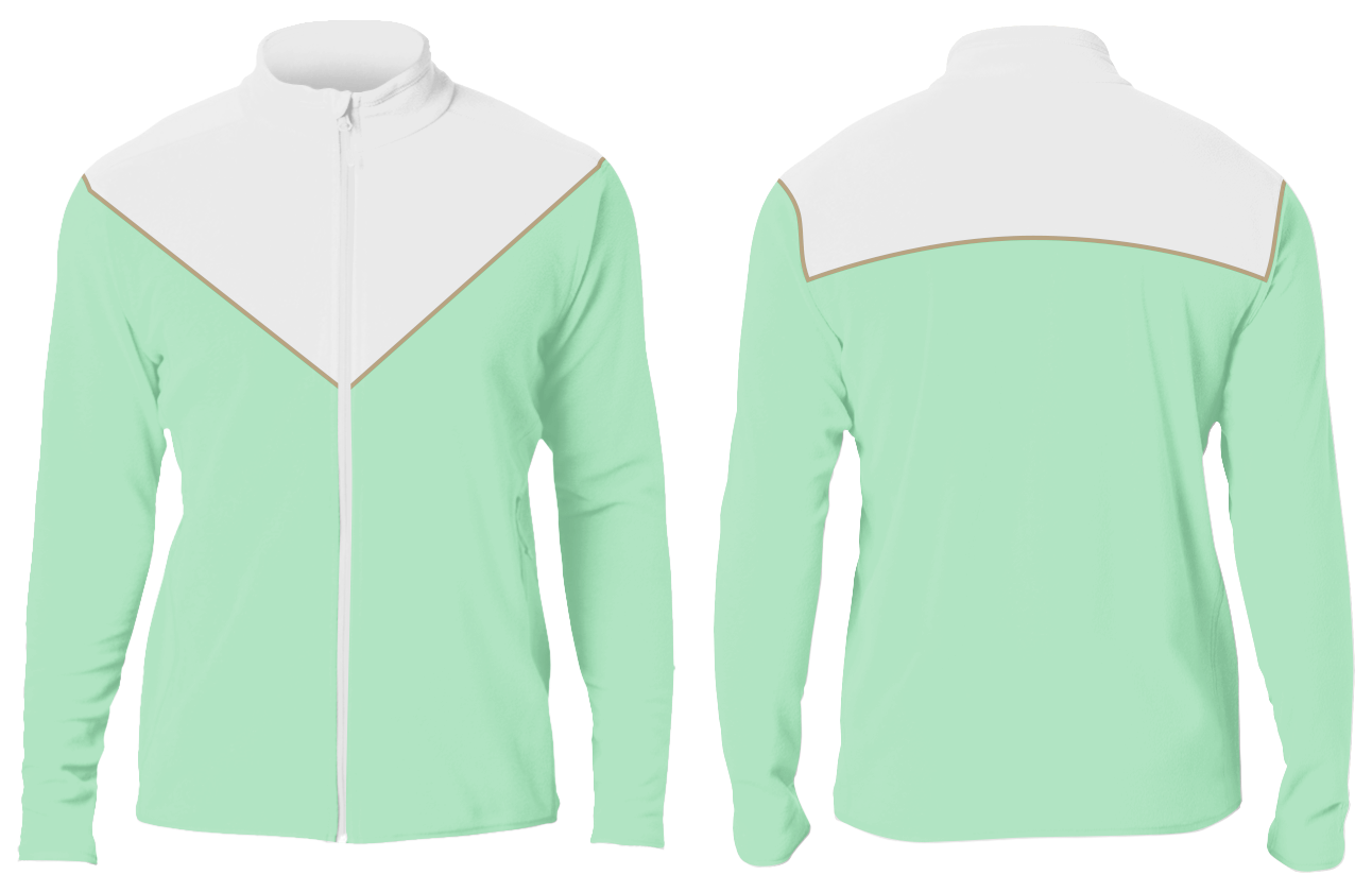 Custom v shape full-zip adult youth unisex jacket - Jacket