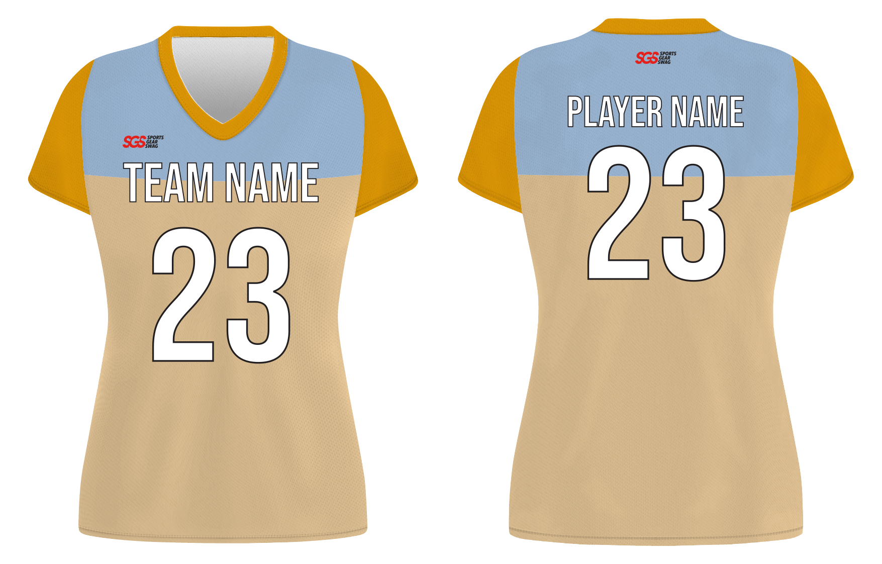 Custom flesh solids adult youth volleyball jersey - Jersey